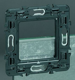 Суппорт 2 модуля Mosaic Legrand. Вид 1