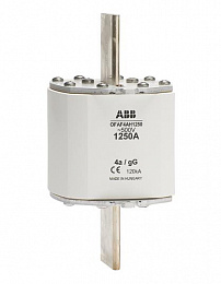 Предохранитель OFAF4AH630 630A тип gG размер4а, до 500В ABB. Вид 1
