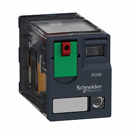 Промежуточное реле 3 ПК со светодиодом (~230B AC) 10А Schneider Electric. Вид 1