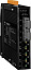 Индустриальный коммутатор: 4х10/100 Base-T Ethernet и 2 портами Single-mode 100 Base-FX, 30 км ICP DAS. Вид 1.