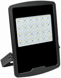 Прожектор LED СДО 08-300 PRO 120град 5000К IP65 черный IEK. Вид 1