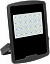 Прожектор LED СДО 08-300 PRO 120град 5000К IP65 черный IEK. Вид 1.