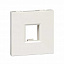 Лицевая плата 2мод 1xkeystone (RAL9010) W45 Systeme Electric. Вид 1.