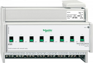 Актор для выключателя REG-K/8X230/16 (с ручным управлением) Schneider Electric. Вид 1