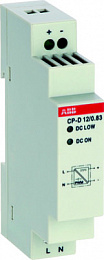 CP-D 12/0.83 Блок питания вход 90-265В AC / 120-370В DC, выход 12В DC /0.83A  ABB. Вид 1