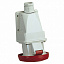 Розетка настенная pk винт. 16a IP67 380v 2pt Schneider Electric. Вид 1.