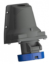 216ERS6W Розетка для монтажа на поверхность Easy&Safe, 16A, 2P+E, IP67, 6ч ABB. Вид 1