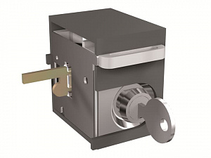 Замок с ключом для фиксированной части KL-D FP W XT2-XT4, разные ключи ABB. Вид 1