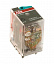 CR-M024DC4L Реле промежуточное 4ПК 6А, 24B, DС, со светодиодом ABB. Вид 1.