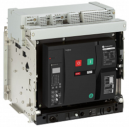 ACB40H 2500A 3P 6.0E Автоматический выключатель 3-полюсный, 2500А, MCH+MX+XF DC 220V Systeme Electric. Вид 1