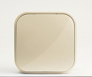 Выключатель 10A 1клав (слоновая кость) Quteo Legrand