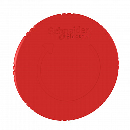 Головка кнопки для авар. ост. и откл. zb4bs864 Schneider Electric. Вид 1