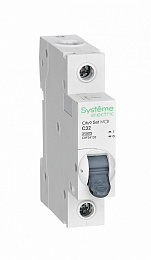 Автоматический выключатель 1-полюсный, 32А, 4.5kA (хар-ка C) City9 Systeme Electric. Вид 1