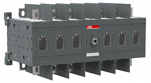 Рубильник реверсивный OT400E33C 6ти полюсный ABB. Вид 1