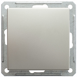 Переключатель 1-клавишный, 16АХ, механизм (шампань) Wessen 59 Schneider Electric. Вид 1