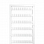 WS 8/6 PLUS MC NE WS Маркировка для клемм Weidmuller. Вид 1.