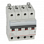 DX3 Автоматический выключатель 4-полюсный 25A 10kA (хар-ка C) Legrand. Вид 1.