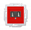 5014H-A00040 65W USB зарядка двойная, Levit, красный ABB. Вид 1.