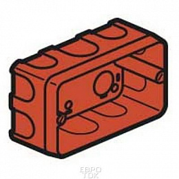 Коробка Batibox для кирпичных стен, 3 модуля, (40мм)  Legrand. Вид 1