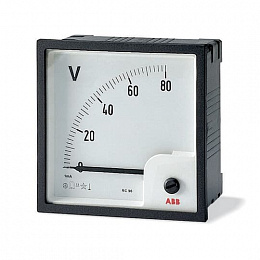 VLM 1/500V Вольтметр модульный 500V перем.тока ABB. Вид 1