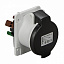 Розетка панельная бстр 16а 3P-N-E 480-500 IP44 Schneider Electric. Вид 1.