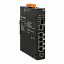 5-портовый неуправляемый PoE коммутатор: 4 порта IEEE 802.3af/at PoE+ 10/100/1000BaseT(X), 1x100/1000Base SFP, -40...+75C ICP DAS. Вид 1.