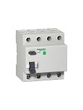 Блок утечки тока 4-полюсный, 63A, 300mA, тип АC (УЗО) EASY 9 Schneider Electric