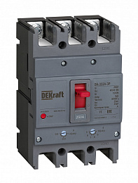 ВА-333А Автоматический выключатель 3-полюсный, 250A 35kA DEKraft. Вид 1