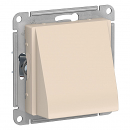 Вывод кабеля, механизм (бежевый) Atlas Design Systeme Electric. Вид 1