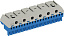 ZK206B Клеммник N 20x4 + 6x25 мм2 для AT/U ABB. Вид 1.