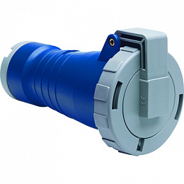 216 C4W Розетка кабельная 216C4W, 16А, 2P+E, IP67, 4ч ABB. Вид 1