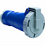 216 C4W Розетка кабельная 216C4W, 16А, 2P+E, IP67, 4ч ABB. Вид 1.