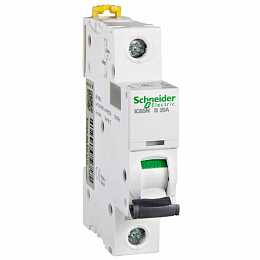 iC65N 1P 20А Автоматический выключатель 1-полюсный, 20А, 6кА (хар-ка B) Schneider Electric. Вид 1