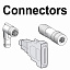 5 коннекторов molex 12-pin для входа cn2 lexium05 Schneider Electric. Вид 1.