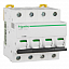 iC65N 4P 63А Автоматический выключатель 4-полюсный, 63А, 6кА (хар-ка C) Schneider Electric. Вид 1.
