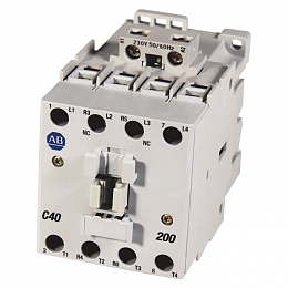 Контактор 4х-полюсный 40А 24B DC Allen Bradley. Вид 1