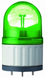 Лампа маячок вращ зеленая 24в ac/dc 84мм Schneider Electric. Вид 1