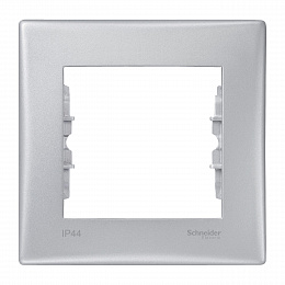 Рамка 1-постовая IP44 (алюминий) Sedna Schneider Electric. Вид 1