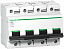 C120N 4P 63A Автоматический выключатель 4-полюсный, 63А, 10кА (хар-ка D) Schneider Electric. Вид 1.