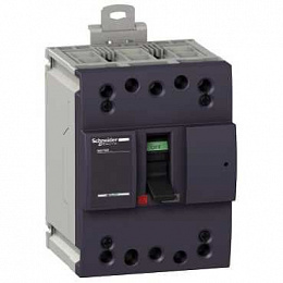 NG160E Автоматический выключатель 3-х полюсный, 160А, 16kA TM160D 3П3T Schneider Electric. Вид 1