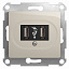 Розетка USB 5в /1400 ма, 2 х 5в /700 ма, механизм (молочный) Glossa Schneider Electric. Вид 1.
