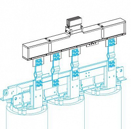 Вводный блок для сухих транс. n3, 3l+n+per, cu, 1000а Schneider Electric. Вид 1