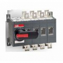 OTM200E4C2D230C Реверсивный рубильник 4-полюсный с блоком АВР OMD200 ABB. Вид 1