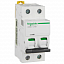 iC65N 2P 10А Автоматический выключатель 2-полюсный, 10А, 6кА (хар-ка C) Schneider Electric. Вид 1.