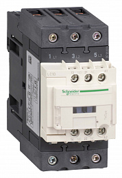 3p контактор everlink ac3 440в 50a катушка упр. 600в ac 50/60гц Schneider Electric. Вид 1