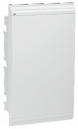 ЩРВ-П-36 Корпус пластиковый белый/белая дверь IP41 PRIME ИЭК. Вид 1