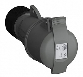 Розетка кабельная easy&safe 216ec1,16а,2p+e,ip44,1ч ABB. Вид 1