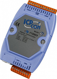 Программируемый Ethernet сервер последовательных интерфейсов, 7xRS-232, 1xRS-485 ICP DAS. Вид 1