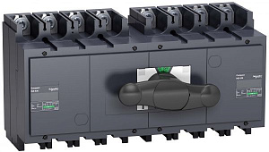 Моноблочное устройство ввода резерва Compact INS630, 4P, 630А (с ручкой) Schneider Electric. Вид 1