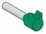 Наконечник с возможным крепл. маркировки AR1SC03 6мм2 зеленый Schneider Electric
